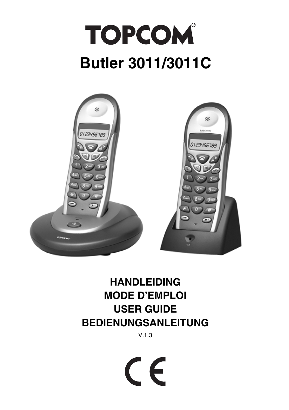 Topcom BUTLER 3011 User Manual | 112 pages