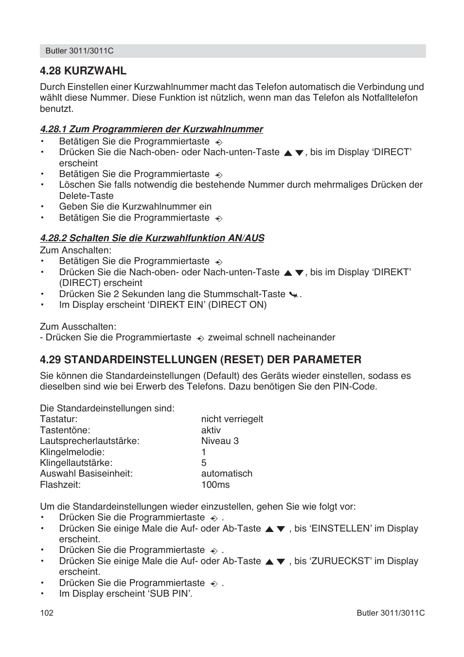 Topcom BUTLER 3011 User Manual | Page 102 / 112