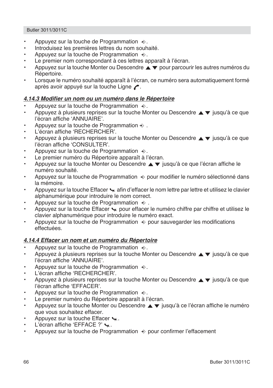 Topcom BUTLER 3011 User Manual | Page 66 / 112