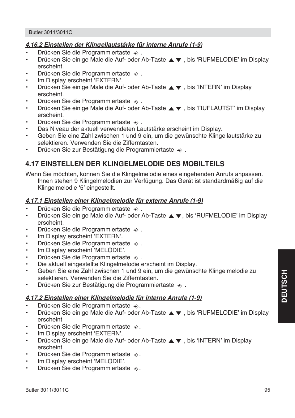 Topcom BUTLER 3011 User Manual | Page 95 / 112