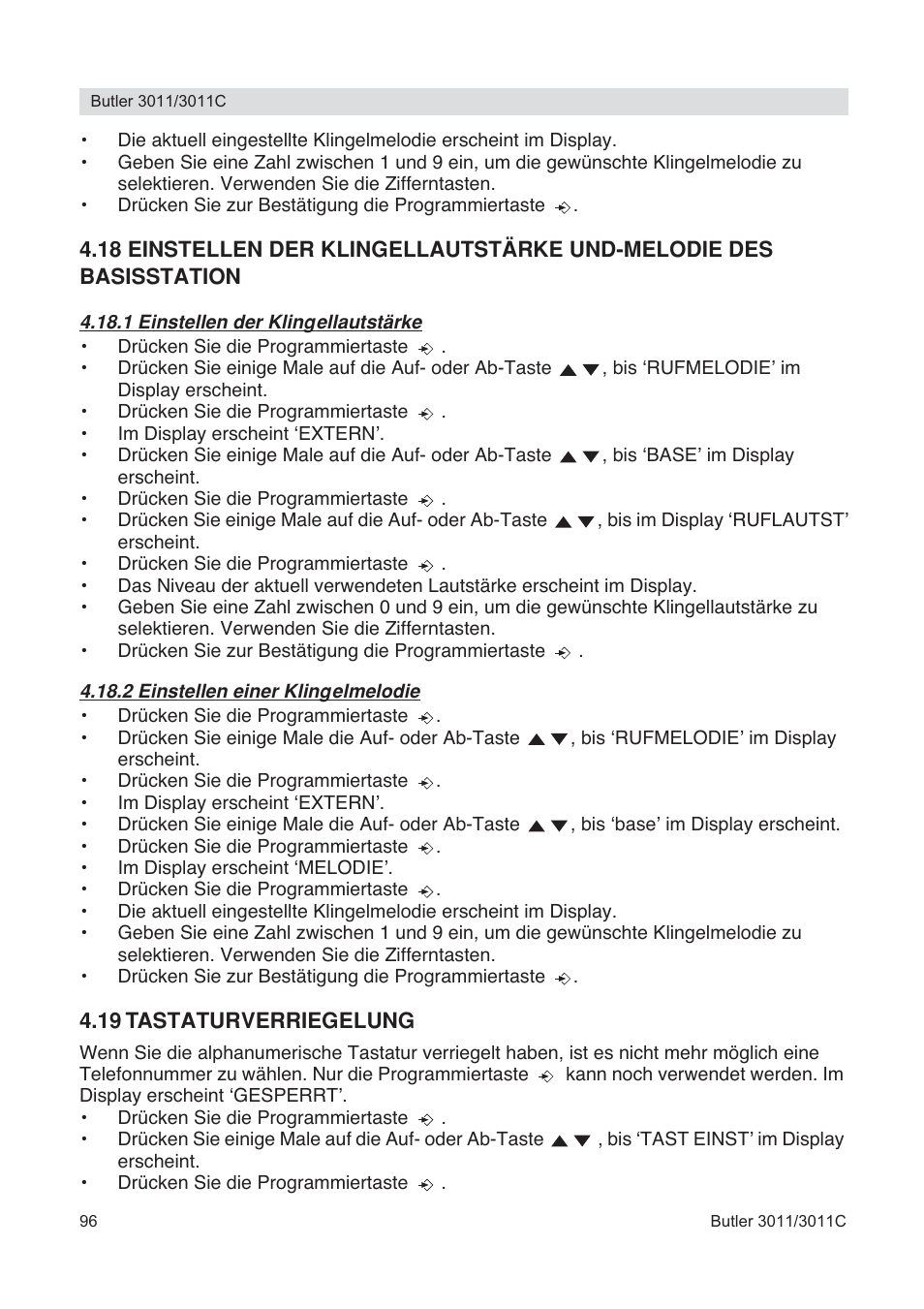 Topcom BUTLER 3011 User Manual | Page 96 / 112