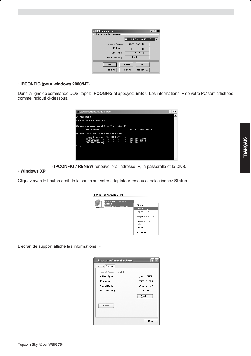 Topcom WBR 754SG User Manual | Page 27 / 108