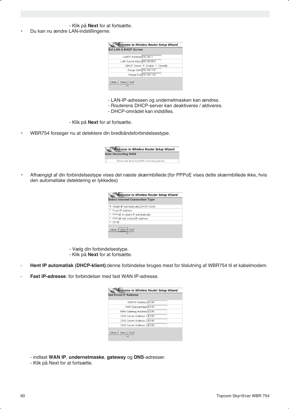 Topcom WBR 754SG User Manual | Page 60 / 108