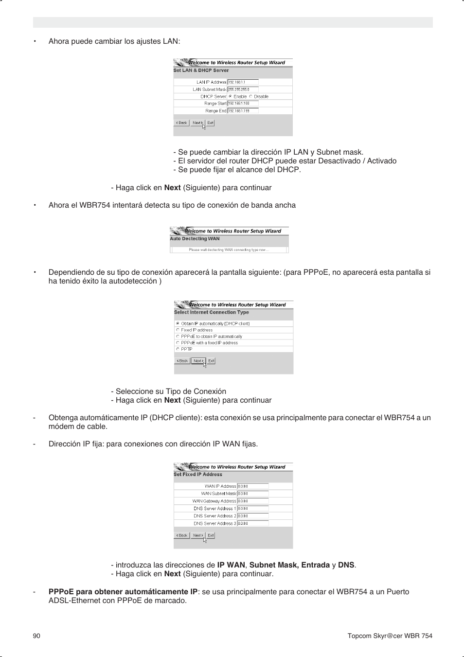 Topcom WBR 754SG User Manual | Page 90 / 108