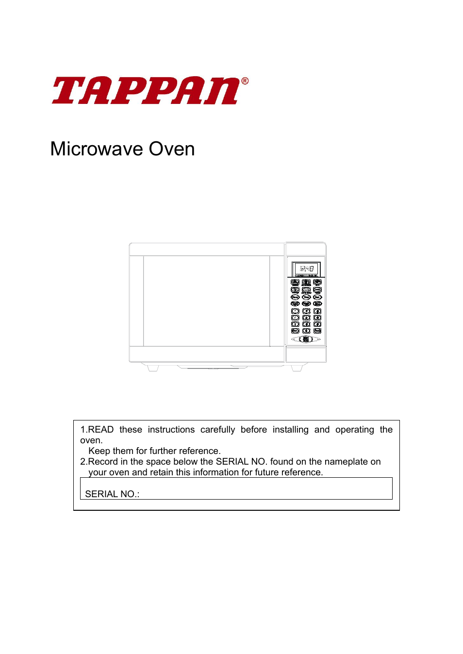 Tappan TM7050S User Manual | 16 pages