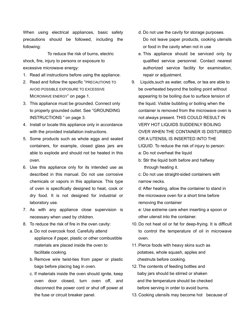 Important safety instructions, Save these instructions | Tappan TM7050S User Manual | Page 3 / 16