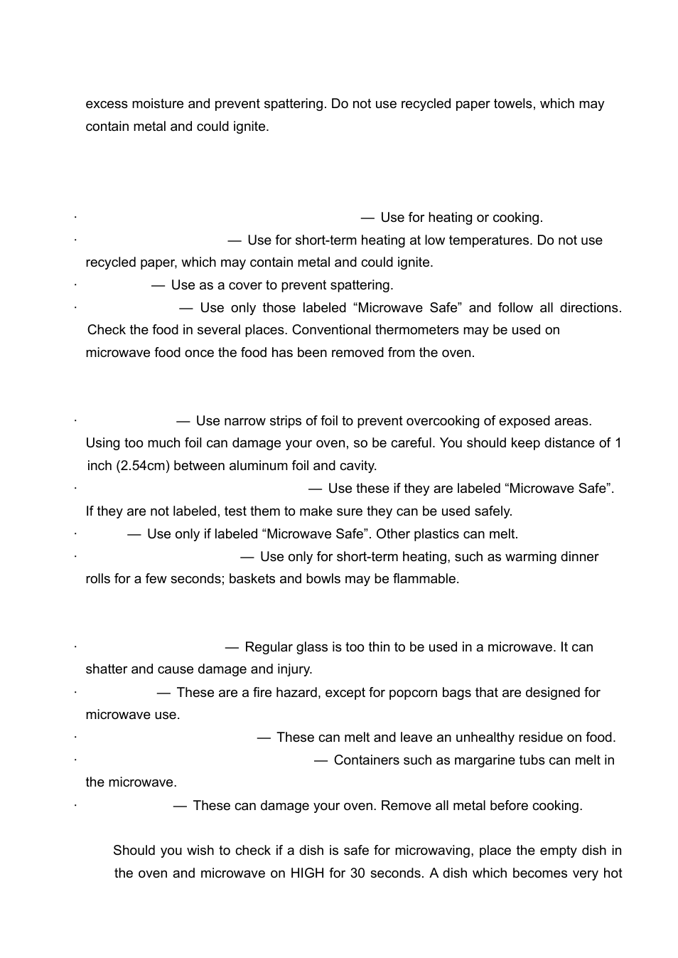 Save these instructions | Tappan TM7050S User Manual | Page 6 / 16