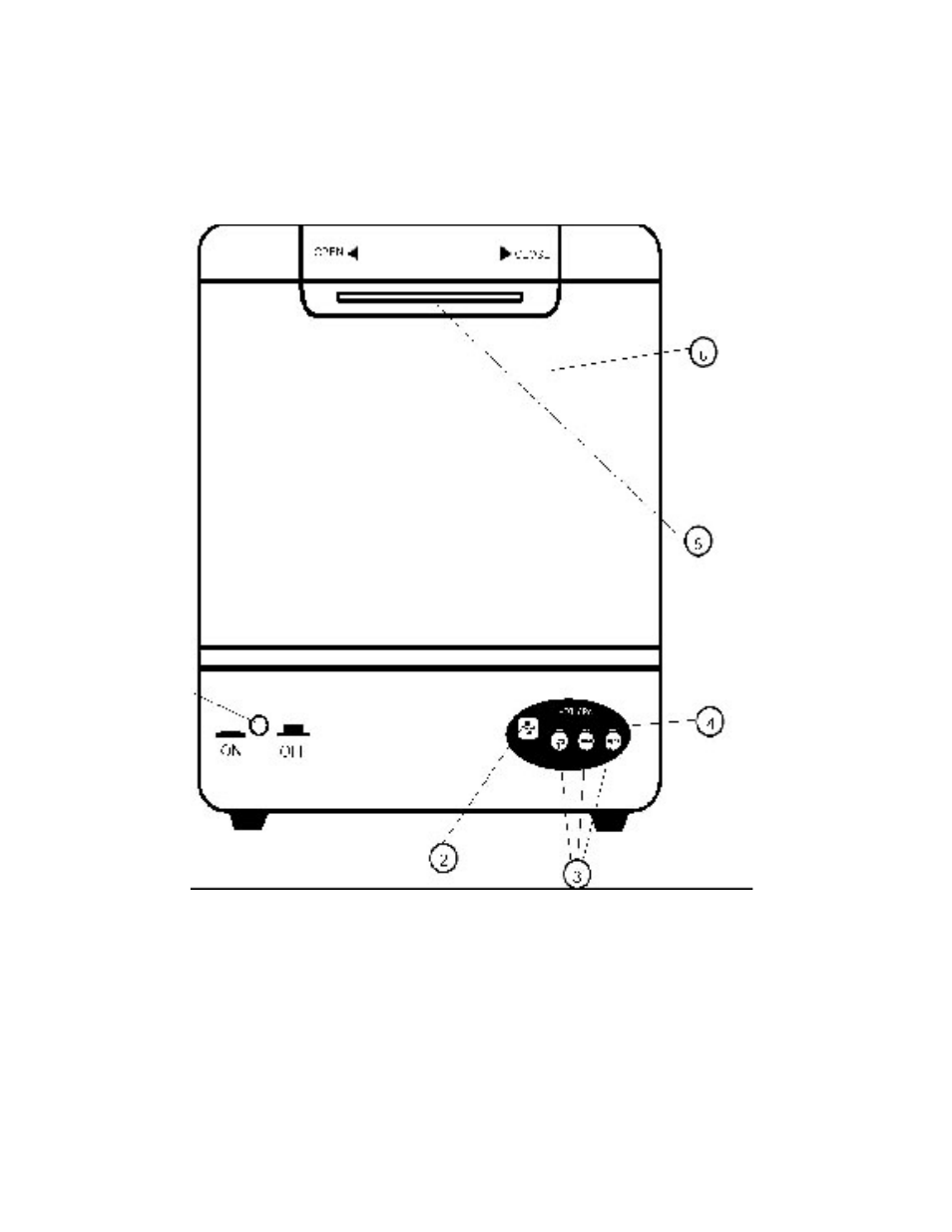 Operating instructions, Parts and features | Tappan TDT4030B User Manual | Page 5 / 21