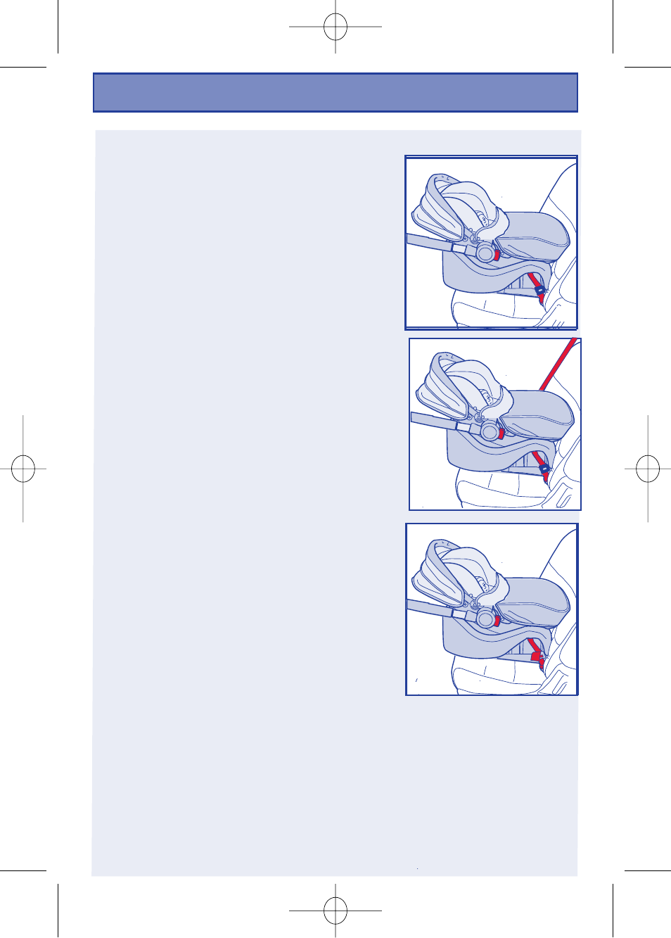 This carrier must always be used with the base | The First Years VIA I440 User Manual | Page 24 / 40