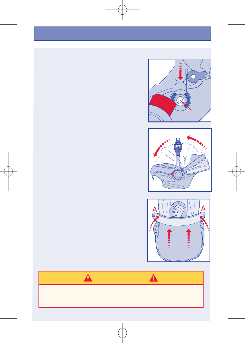 W arning | The First Years VIA I440 User Manual | Page 31 / 40