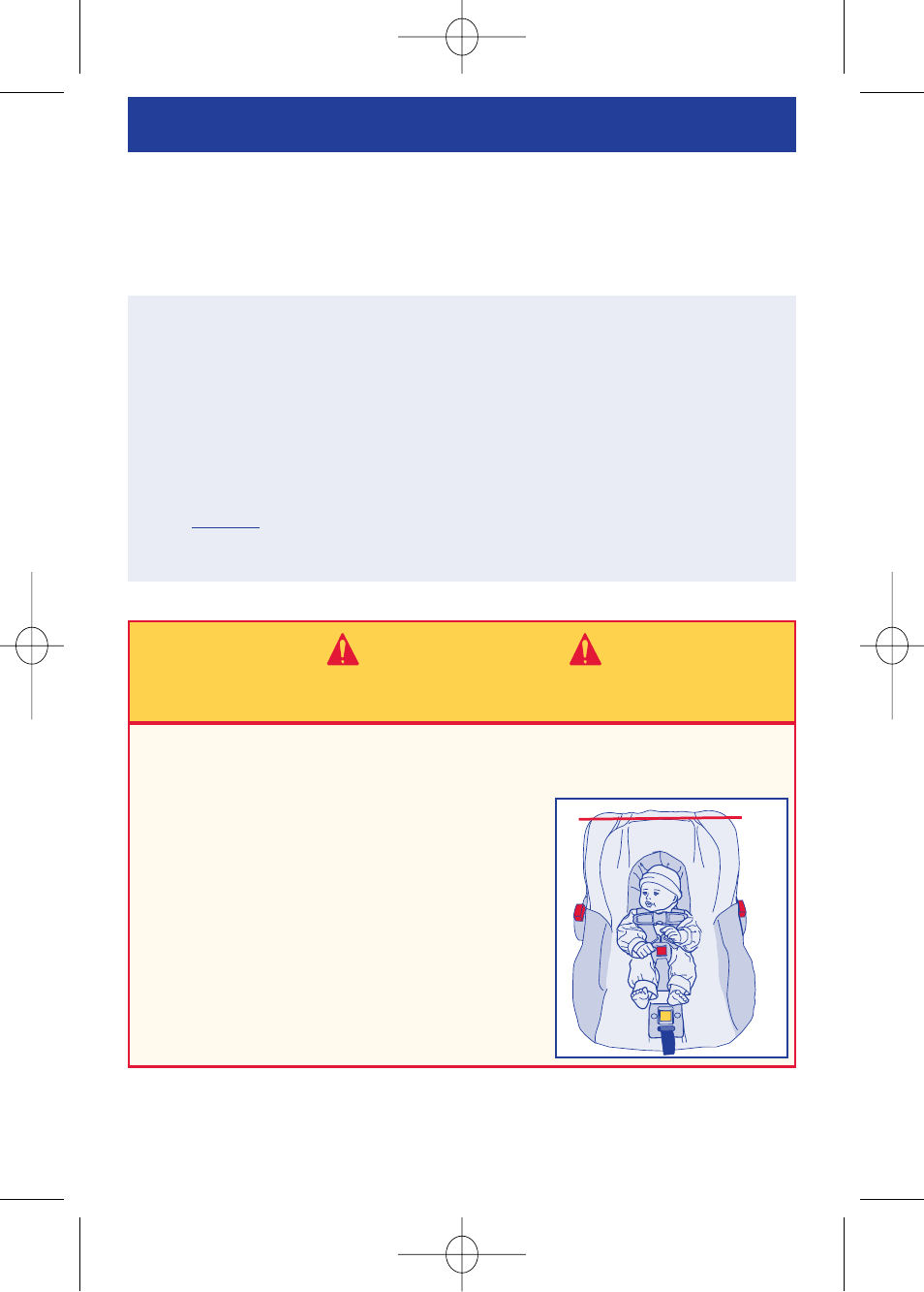 W arning | The First Years VIA I440 User Manual | Page 7 / 40