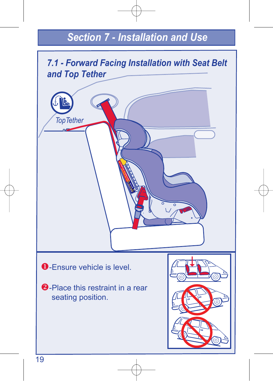 C630 pg 19.pdf | The First Years TRUE FIT 630 User Manual | Page 20 / 54