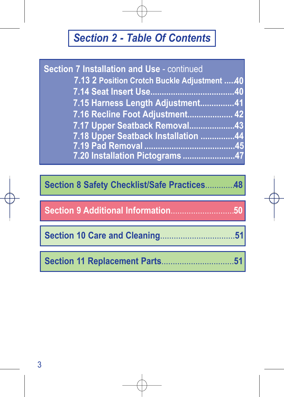 C630 pg 3.pdf | The First Years TRUE FIT 630 User Manual | Page 4 / 54