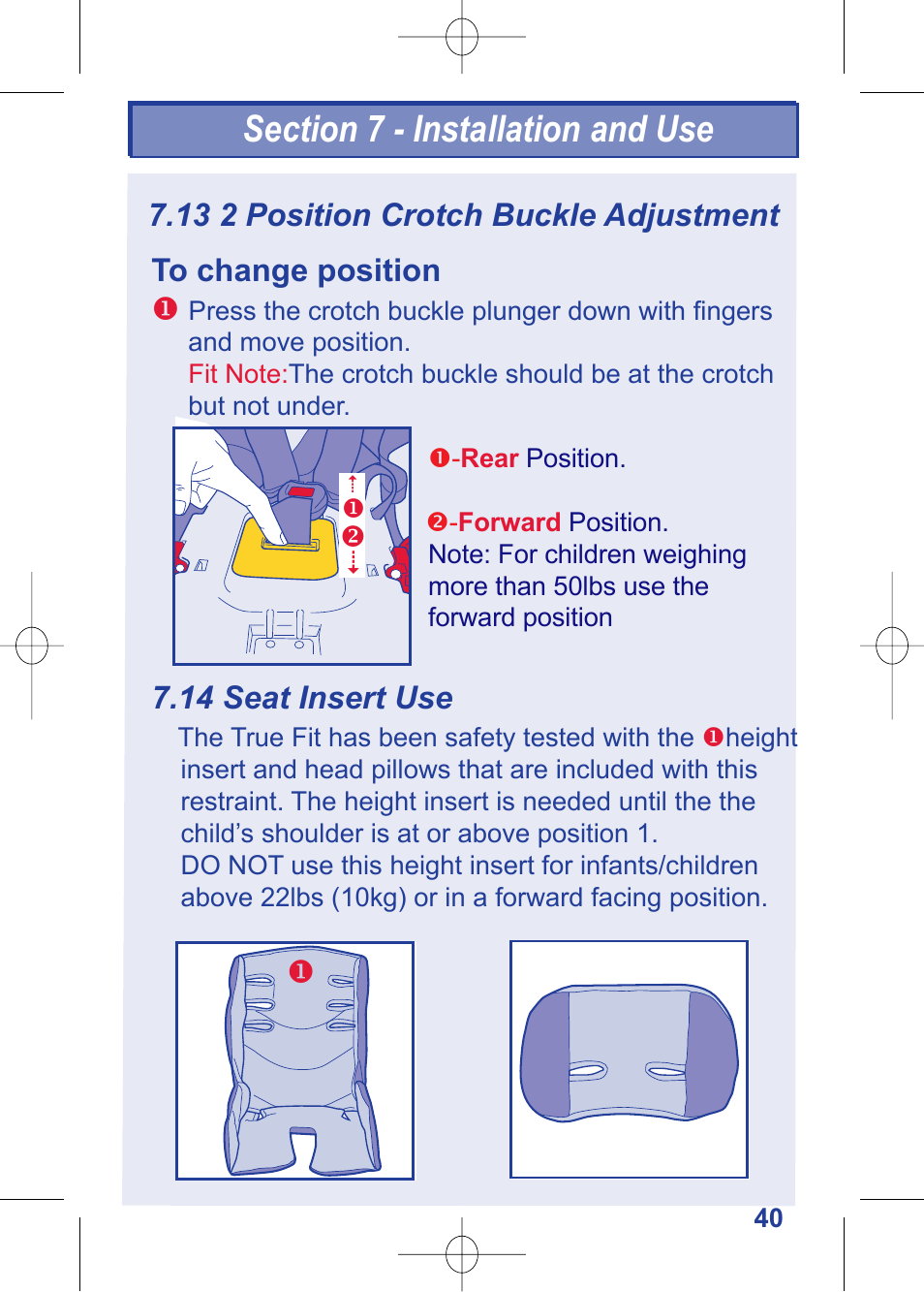 C630 pg 40.pdf | The First Years TRUE FIT 630 User Manual | Page 41 / 54