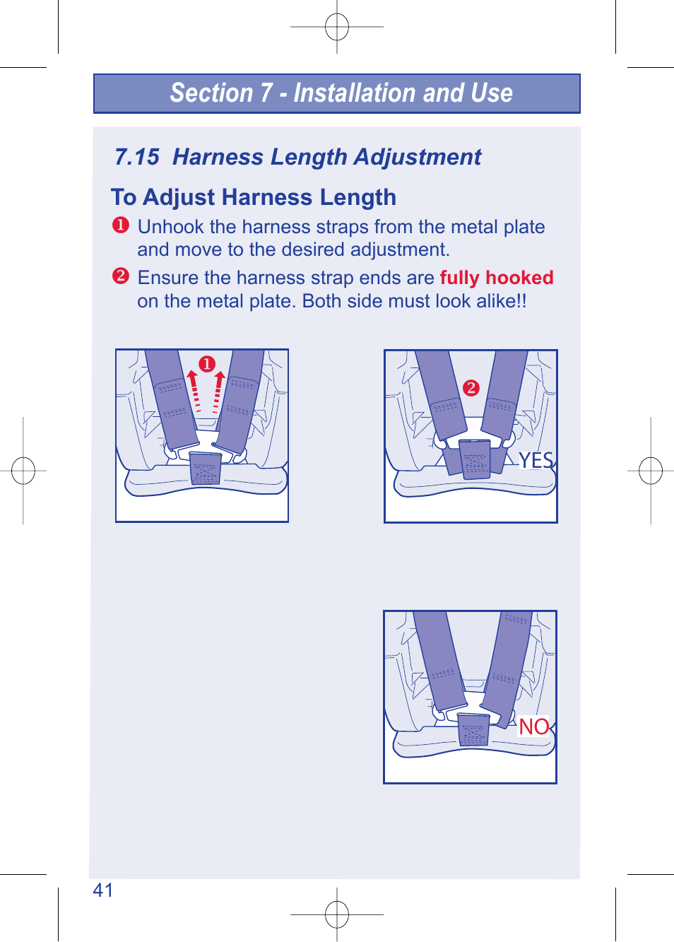 C630 pg 41.pdf | The First Years TRUE FIT 630 User Manual | Page 42 / 54