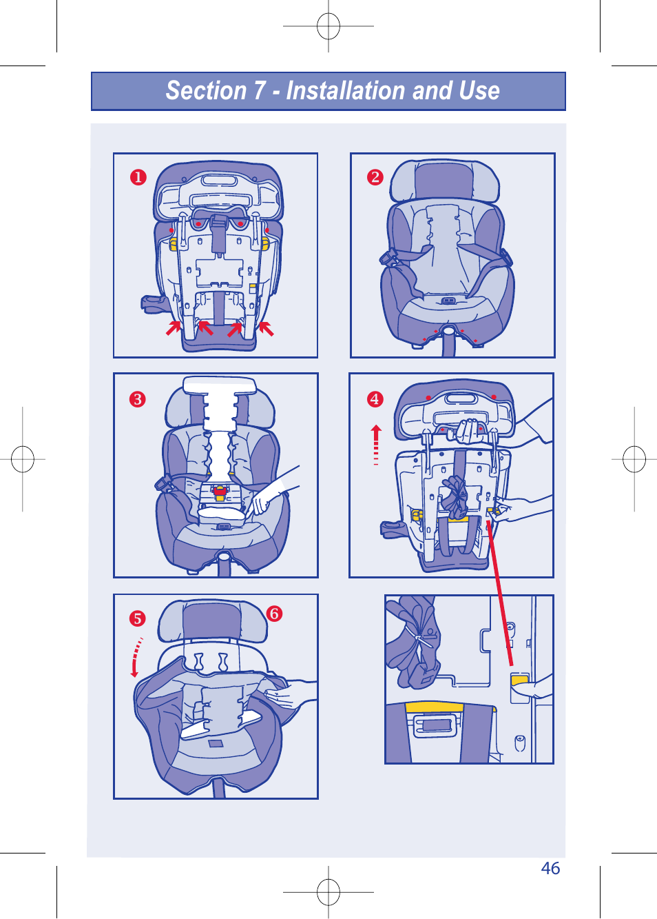 C630 pg 46.pdf | The First Years TRUE FIT 630 User Manual | Page 47 / 54