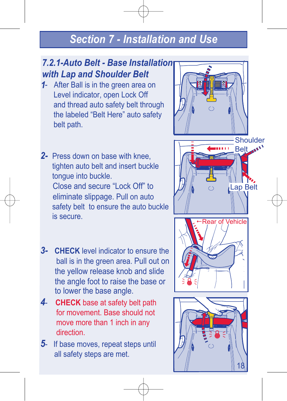 4000000782_i450 instructions__pg18_en.pdf | The First Years VIA 1450 User Manual | Page 19 / 40
