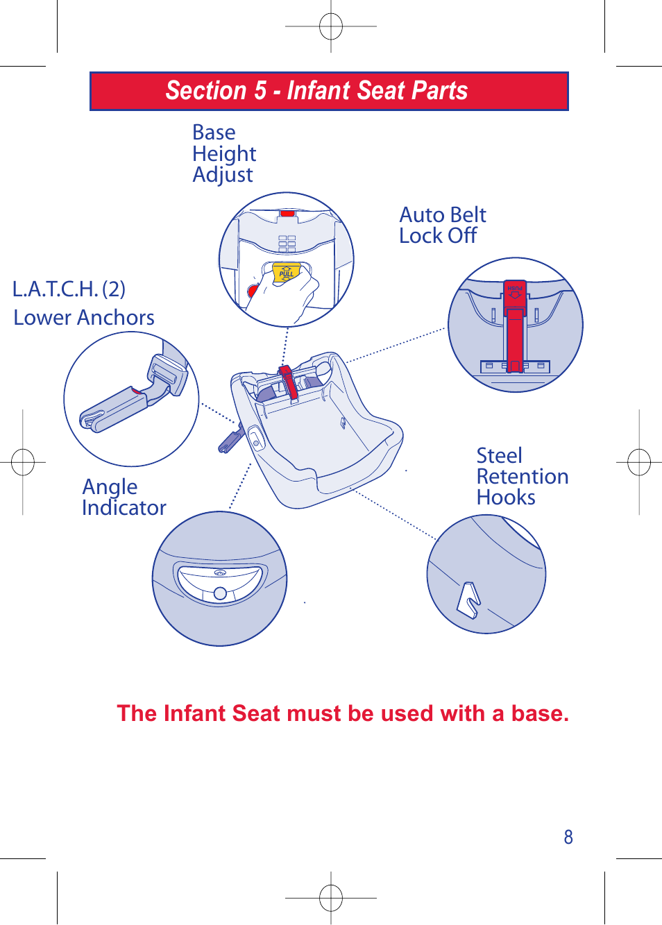 4000000782_i450 instructions__pg8_en.pdf | The First Years VIA 1450 User Manual | Page 9 / 40