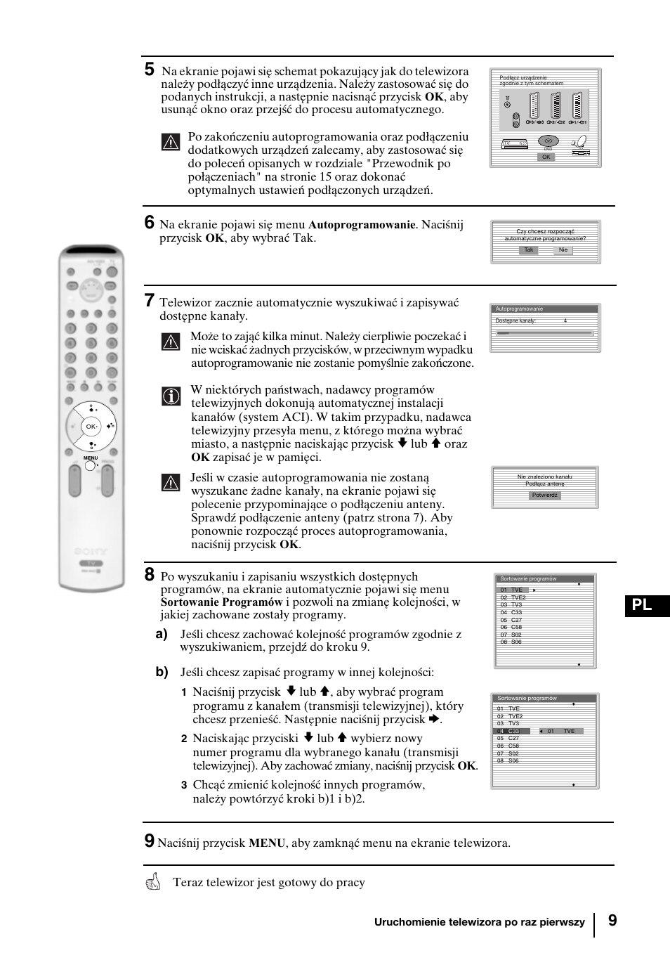 Sony KV-29FQ85K User Manual | Page 116 / 164