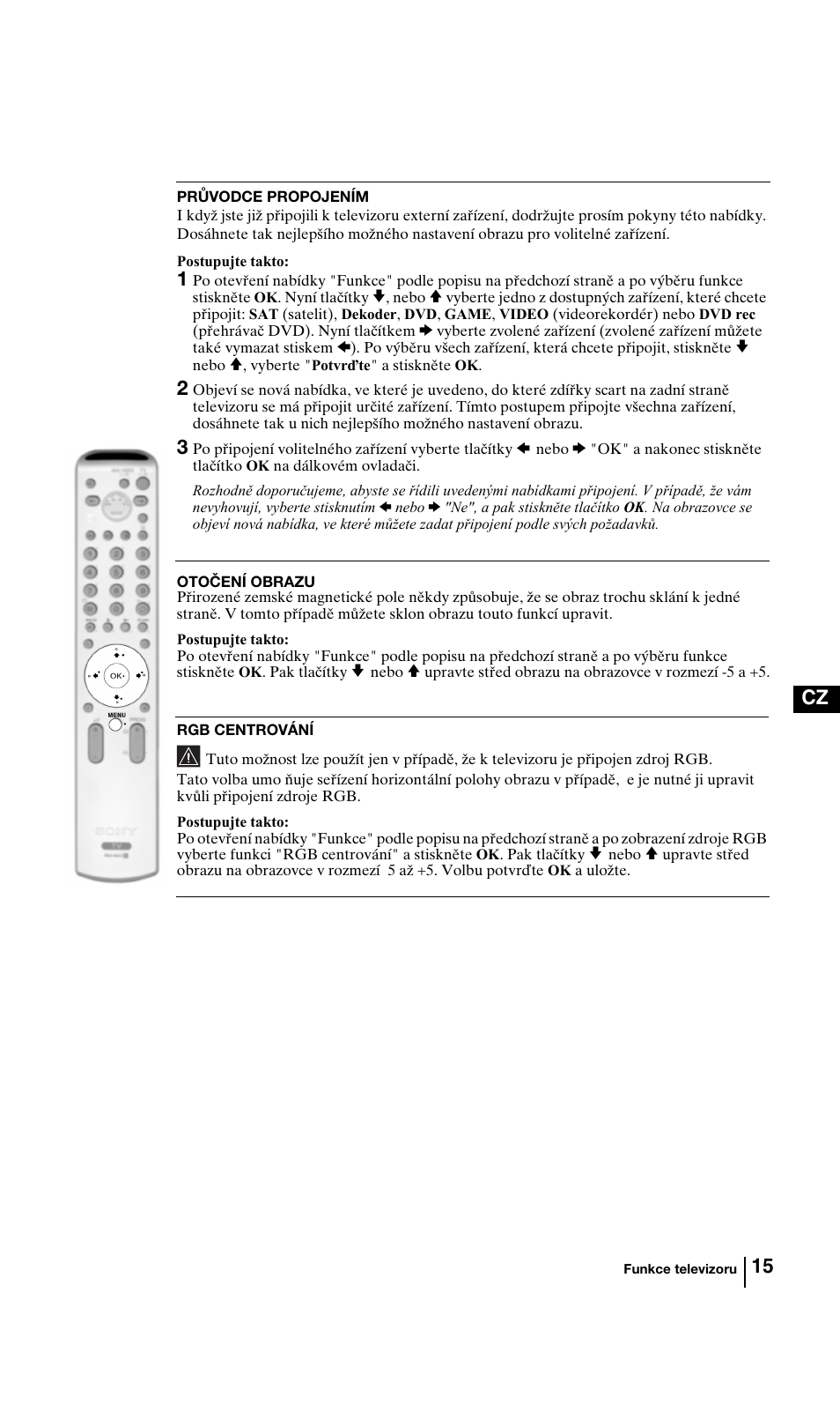 Sony KV-29FQ85K User Manual | Page 68 / 164