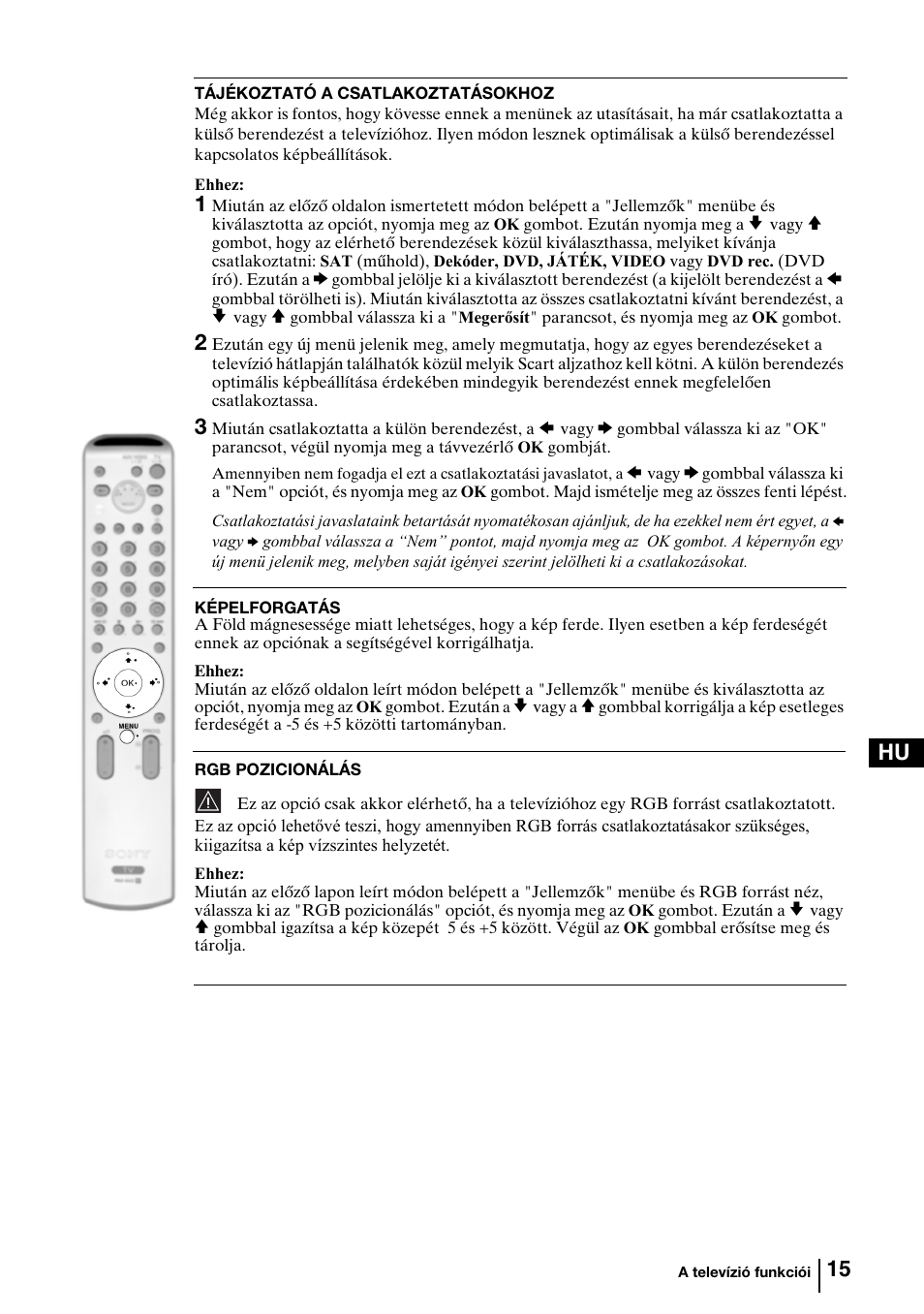 Sony KV-29FQ85K User Manual | Page 95 / 164