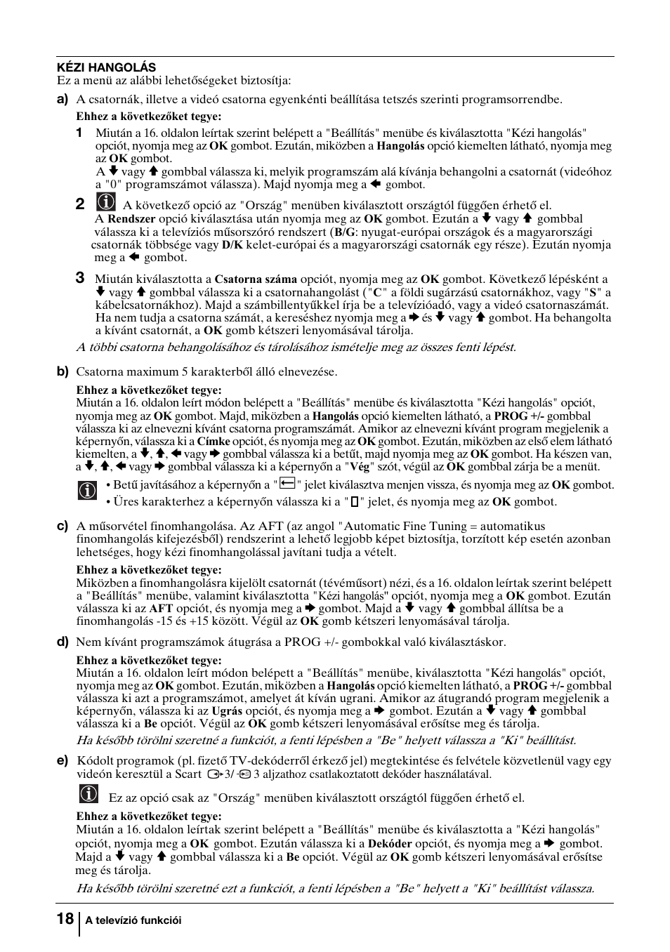 Sony KV-29FQ85K User Manual | Page 98 / 164