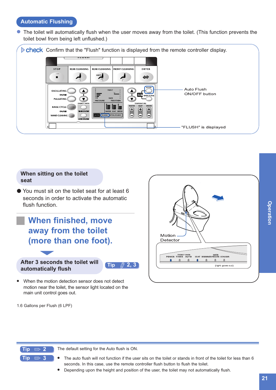Toto NEOREST MS990CG User Manual | Page 21 / 48