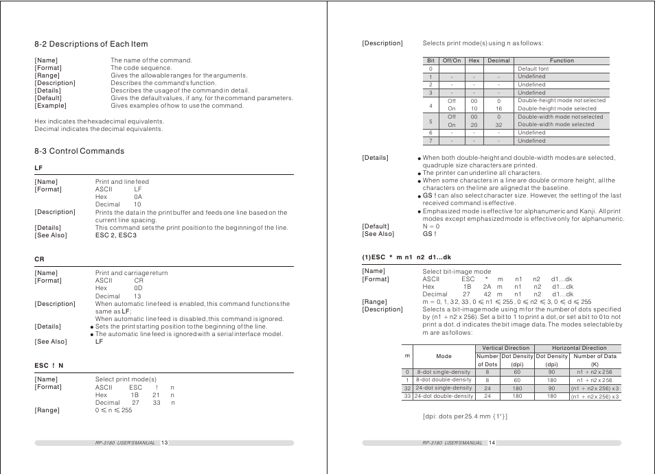 Т³гж 10 | TVS electronic MINI THERMAL RP-3180 User Manual | Page 10 / 19
