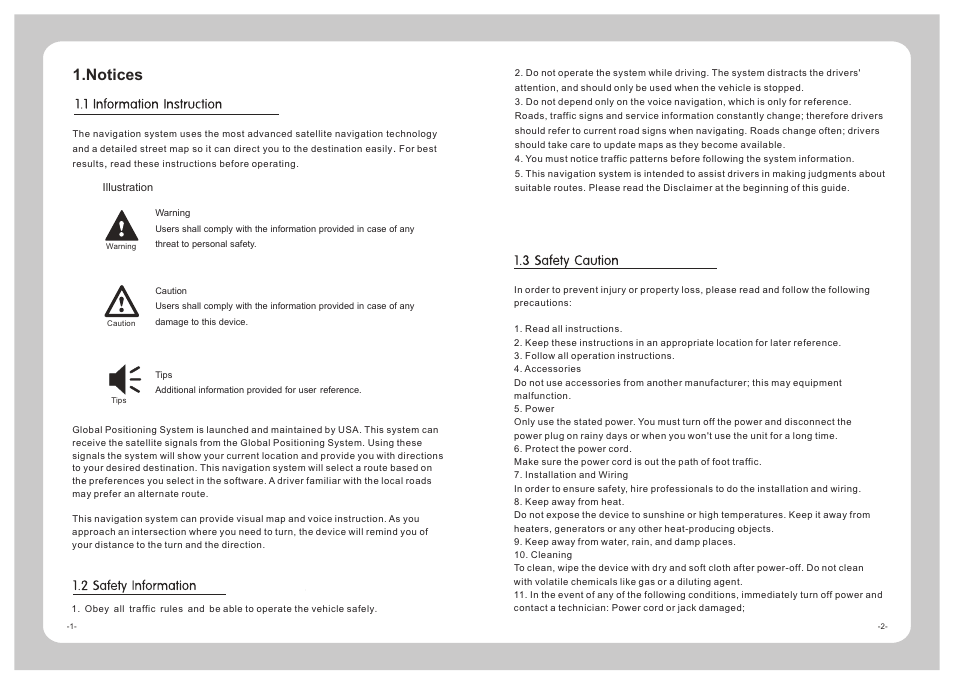 Notices | TeleType Company 3300 User Manual | Page 3 / 11