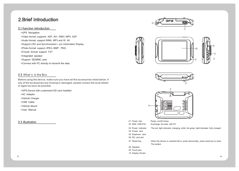 Brief introduction | TeleType Company 3300 User Manual | Page 5 / 11