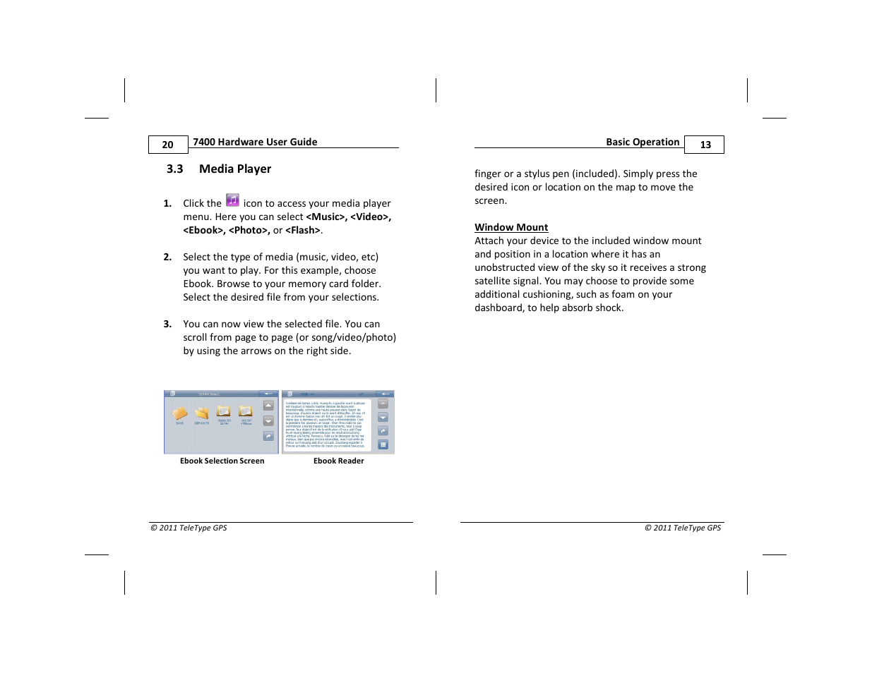 TeleType Company WORLDNAV 7400 User Manual | Page 13 / 16