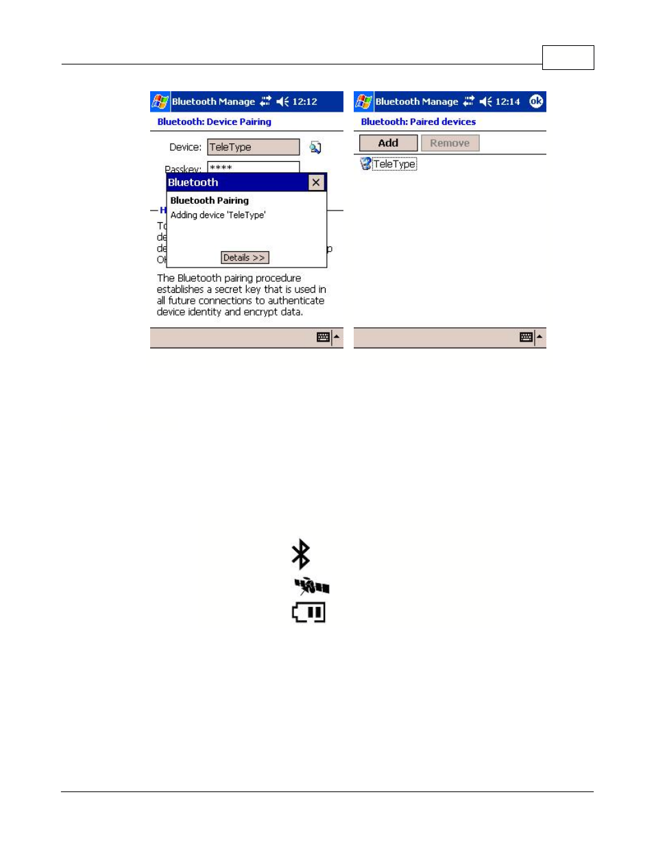 Connection | TeleType Company Bluetooth GPS Receiver User Manual | Page 9 / 19