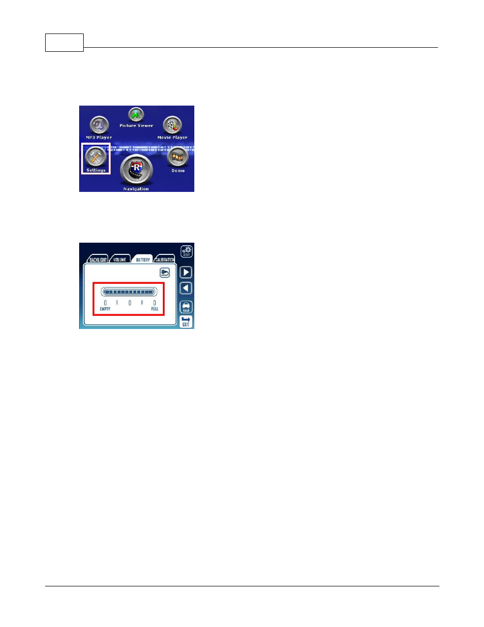 Battery, 4 battery | TeleType Company WORLDNAV 3100 User Manual | Page 16 / 30