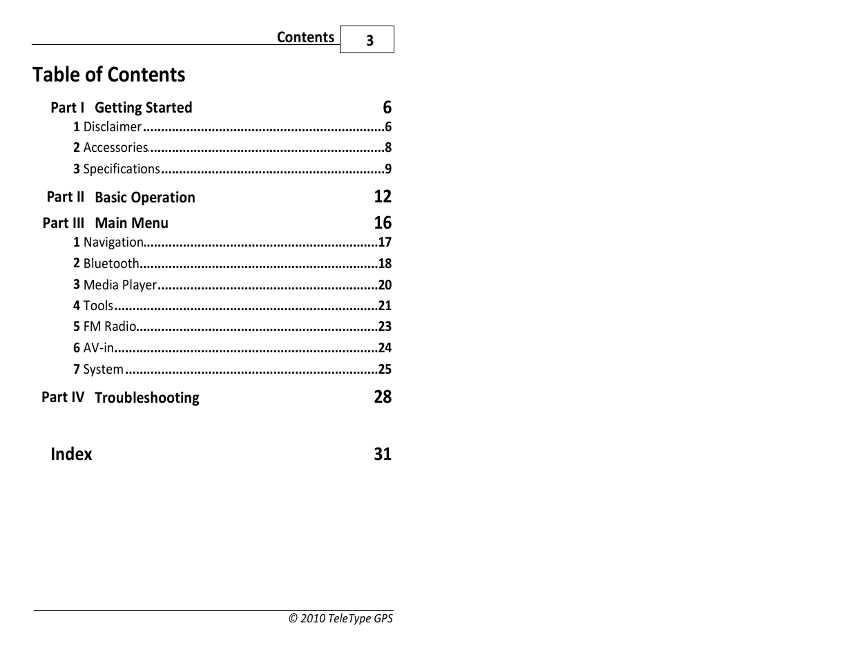 TeleType Company WORLDNAV 7300 User Manual | Page 2 / 16