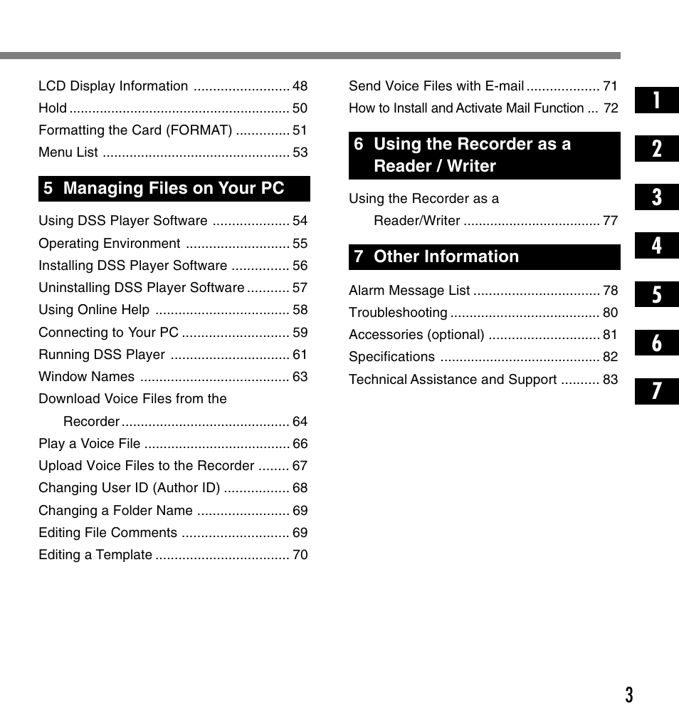 Olympus DS-2200 User Manual | Page 3 / 84