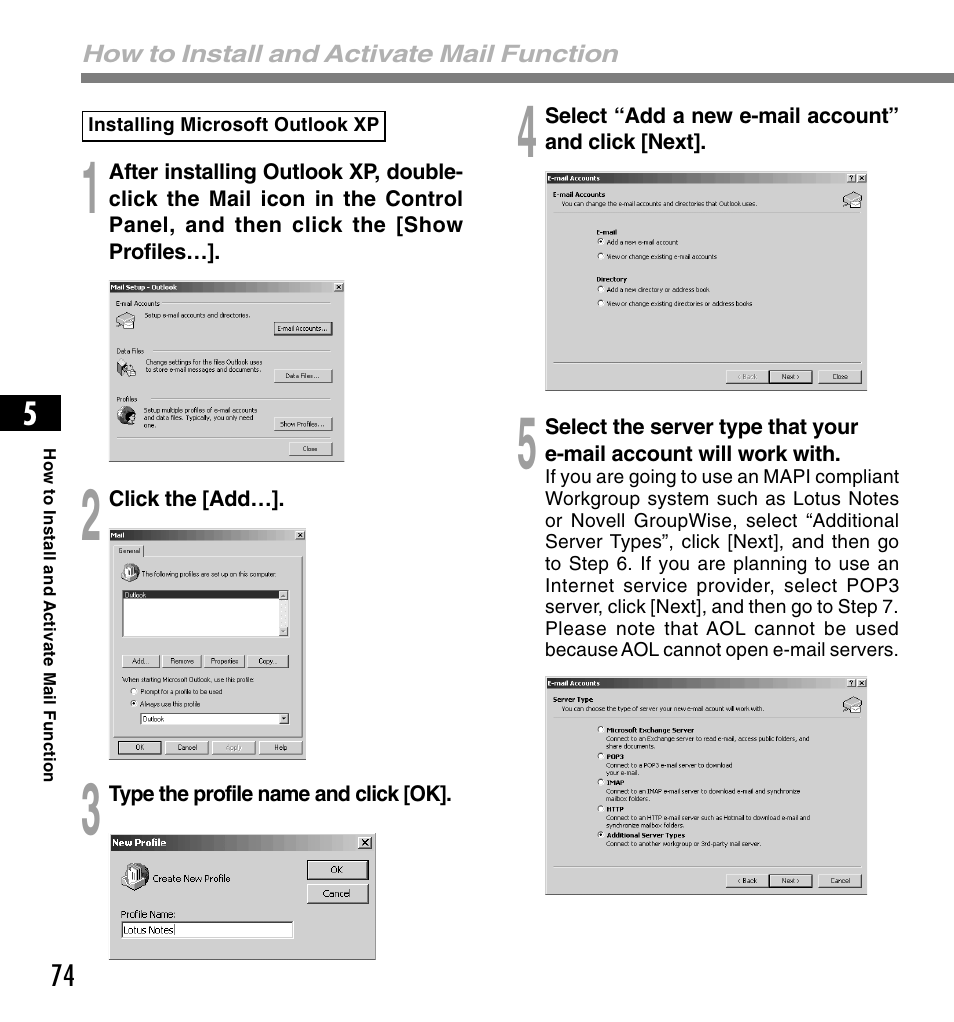Olympus DS-2200 User Manual | Page 74 / 84