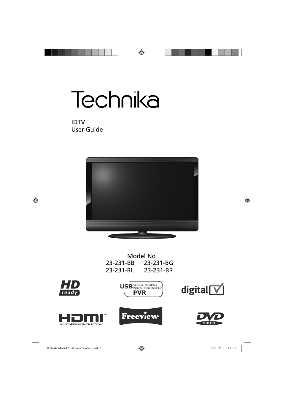 Technika 23-231-BB User Manual | 32 pages