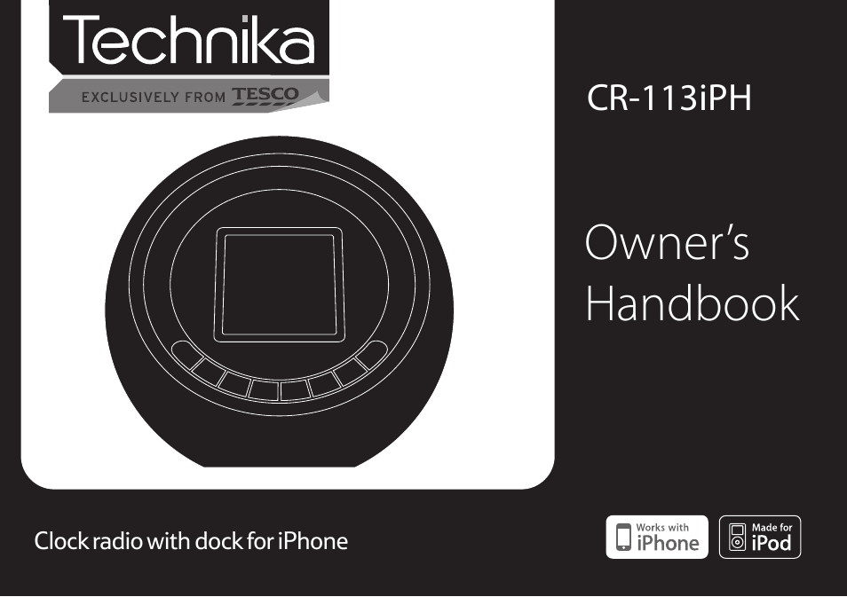 Technika CR-113IPH User Manual | 20 pages