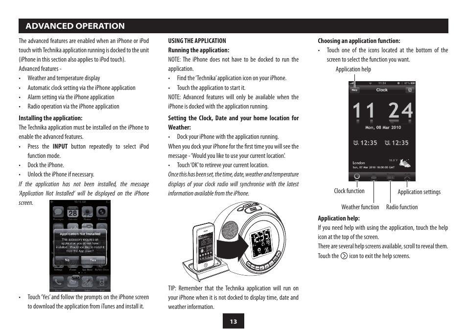 Technika CR-113IPH User Manual | Page 15 / 20