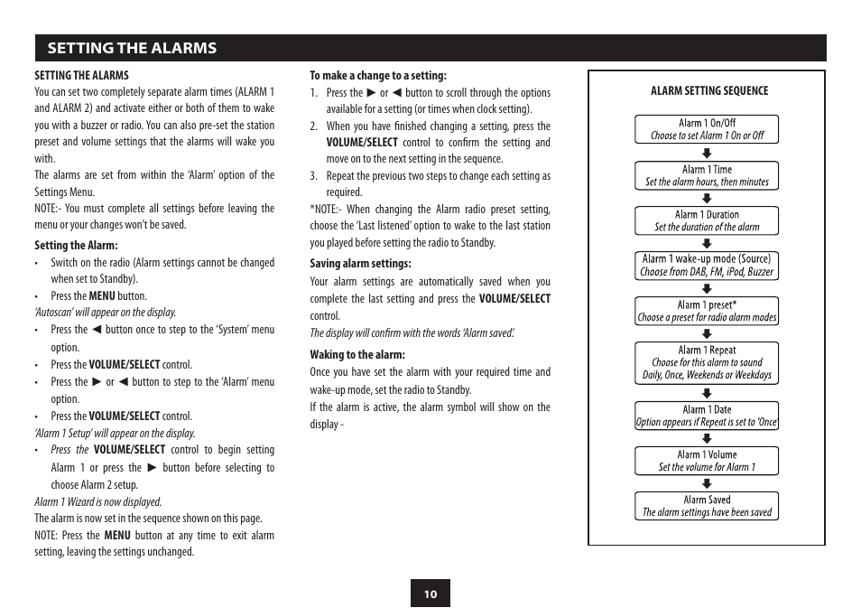 Technika DAB121 User Manual | Page 12 / 16