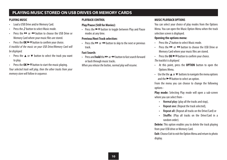 Technika CR-114IPH User Manual | Page 12 / 24