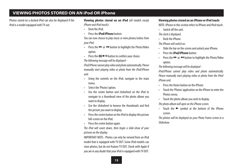 Technika CR-114IPH User Manual | Page 15 / 24