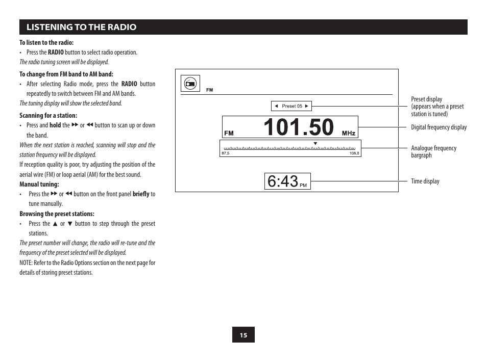 Technika CR-114IPH User Manual | Page 17 / 24