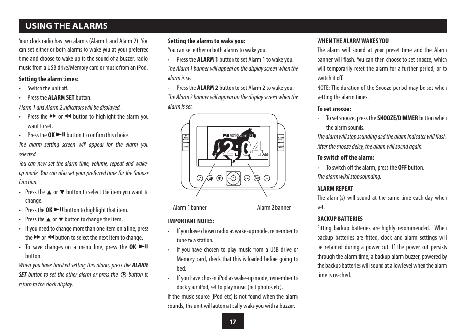 Technika CR-114IPH User Manual | Page 19 / 24