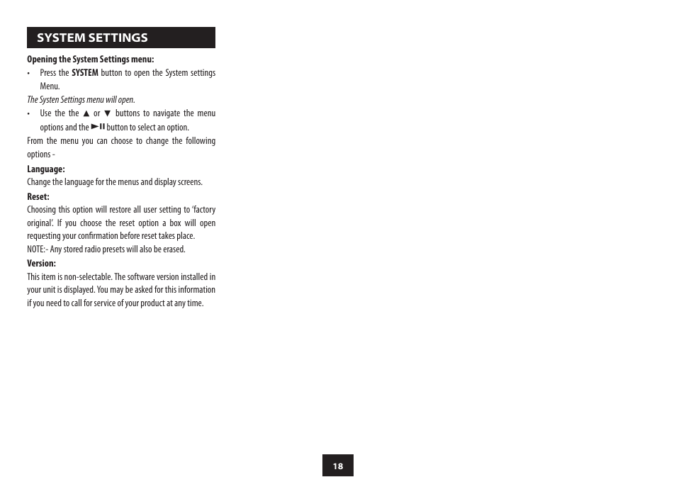 Technika CR-114IPH User Manual | Page 20 / 24