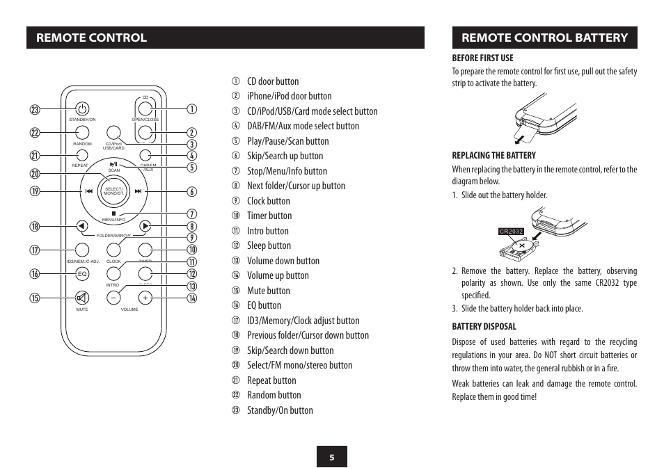 Technika MC-121IDAB User Manual | Page 7 / 24