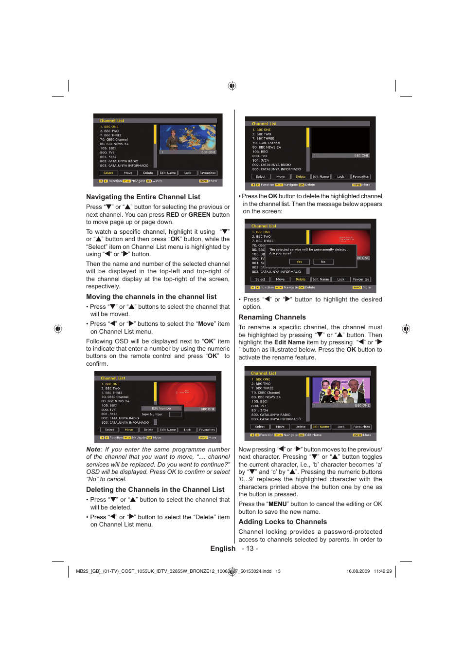 Technika LCD32-209V User Manual | Page 14 / 30