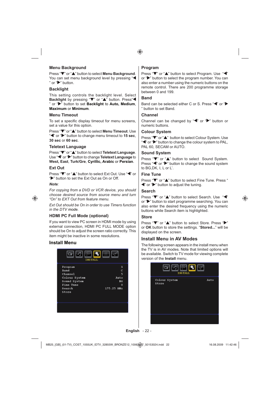 Technika LCD32-209V User Manual | Page 23 / 30