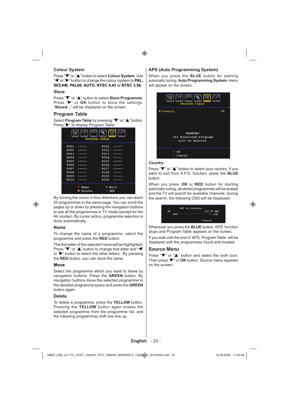 Technika LCD32-209V User Manual | Page 24 / 30