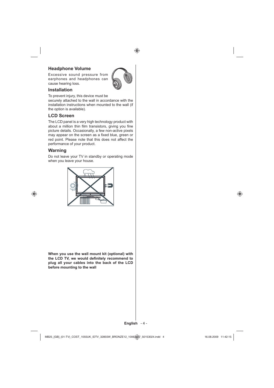 Technika LCD32-209V User Manual | Page 5 / 30